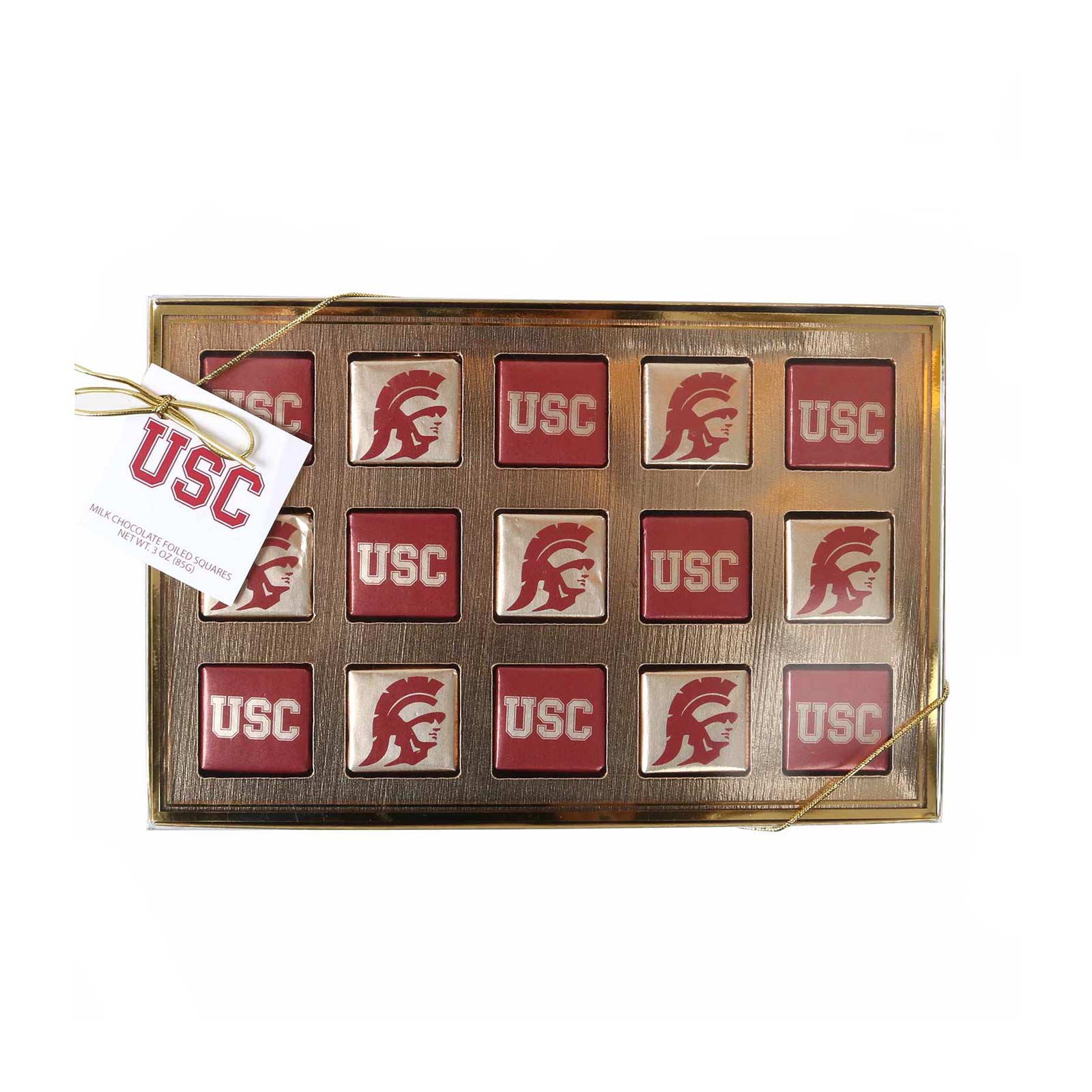USC Tommy Trojan 15 PC Chocolate Gift Pack